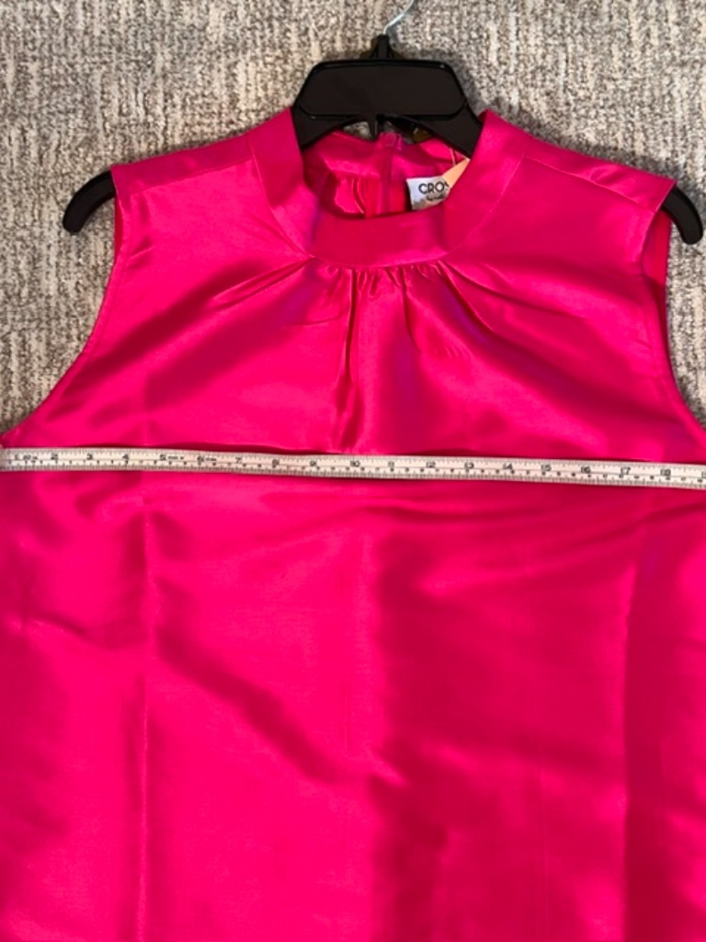 CROSBY by Mollie Burch Ponce Party dress / size M / Fringe Satin - Picture 7 of 8